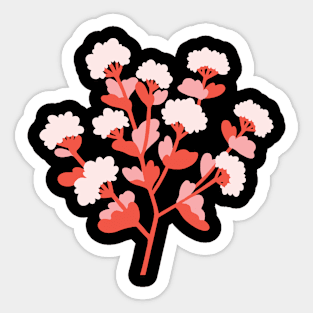 Cool Floral Pop Sticker